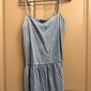 NWT Abercrombie & Fitch Denim Mini Dress